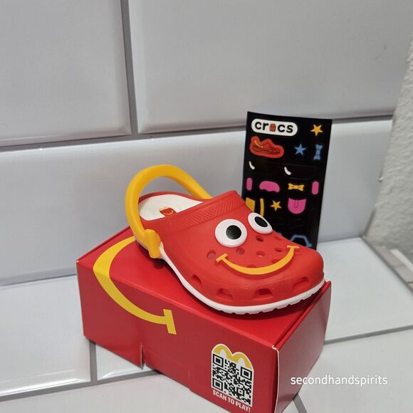 New 2024 McDonald's Happy Meal Mini Crocs Keychain - Lot Of 3 - Picture 4 of 7
